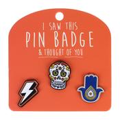 Pin Badge Skull