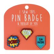 Pin Badge Son image