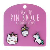 Pin Badge Unicorns image
