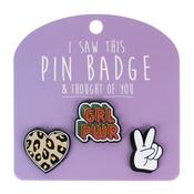 Pin Badge Grl Power
