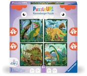 Ravensburger Puzzle Up Farm Dinosaur 4 In A Box Jigsaw Puzzle image