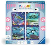 Ravensburger Puzzle Up Farm Ocean Life 4 In A Box Jigsaw Puzzle image