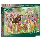 Riding School 1000 Piece Jigsaw Puzzle image