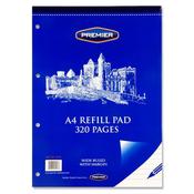 Premier A4 320pg Refill Pad - Top Bound