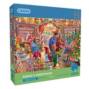 Santas Sweet Shop 250 Xl Piece Jigsaw Puzzle image