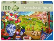 Ravensburger Seaside Window View 100 Piece Jigsaw Puzzle image