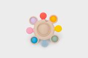 Silisoft Pop Teether Rainbow image