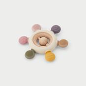 Silisoft Rattle Teether Earth image