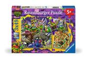 Ravensburger Teenage Mutant Ninja Turtles 3 x 49 Piece Jigsaw Puzzle image
