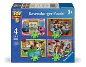 Ravensburger Toy Story 5 4 In A Box Jigsaw Puzzle image