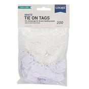 Concept 200pk Strung Tags 15X22mm