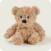Warmies Curly Brown Bear Microwavable Plush