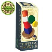 Wooden Puzzle Toppling Tower