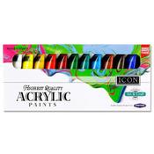 Icon Acrylic Paints 12 Pack image