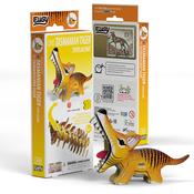 Eugy Tasmanian Tiger 3D Model Craft Kit image