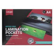 A4 Laminating Pouches 100 Pack Concept
