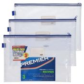 3pk B4 Durable Mesh Wallets With Zip