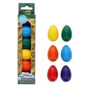 Egg Shaped Crayons 6pk image