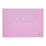 Premto Pastel A4 Button Wallet Wild Orchid