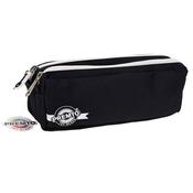 Premto 3 Pocket Pencil Case Jet Black image