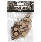 Wooden Disc 10-15Mm Dia 25G