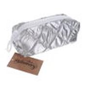 Pencil Case Puffy Silver