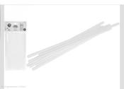 50pk Clear Plastic Straws Reusable