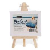 Icon Mini Easel With Canvas
