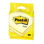 3M Post It Notes Canary Yellow 100 Sheets 76x76mm image