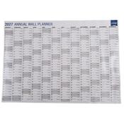 2027 Wall Planner A1 With  Dry Wipe Marker