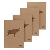 Icon A5 80pg 110gsm Kraft Sketch Book Animalia Design image
