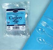 40pc Mixed Plastic Cutlery