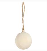 Wooden Bauble 4.8cm Dia