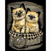Artfoil Gold Kittens