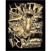 Artfoil Gold Giraffe