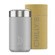 Chillys 500Ml Food Pot Monochrome Grey