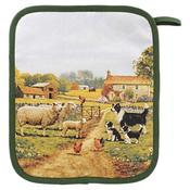 Collie &amp; Sheep Pot Holder