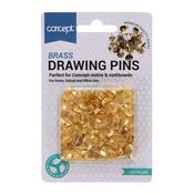 Premier Office Card 100 Brass