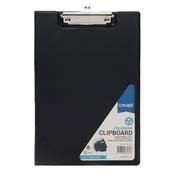 Concept A4 Pvc Double Foldover Clip Board - Black image
