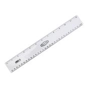 6in Clear Plastic Ruler