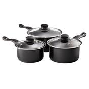 3pc Value Sauce Pan Set Non Stick image