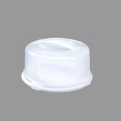 Whitefurze 33cm Round Cake Carrier Box With Handle