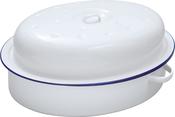 Enamel Oval Roaster 36cm image
