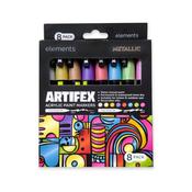 Elements 8pk Artifex Acrylic Paint Markers image