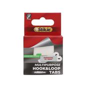 Stik-Ie Card 12 Removable Hook &amp; Loop Tabs