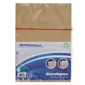 Premail C5 Peel &amp; Seal Envelopes 25pk Manilla