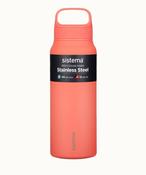 650Ml Sunset Coral Stainless Steel Bottle image