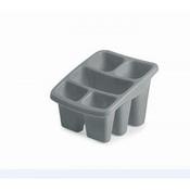 Cutlery Drainer Plastic Silver