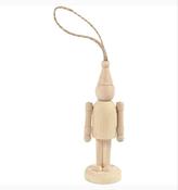 9cm Wooden Soldier