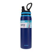 Smash 700ml Steel Sipper Bottle Navy image